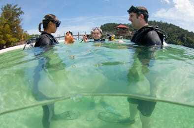 RAID Try-Dive in Kota Kinabalu, Sabah - Starting at DBKK Jetty in central Kota Kinabalu