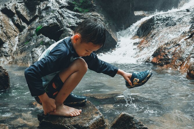 Secluded Waterfall Adventure - The upper pool for swimming and jumping