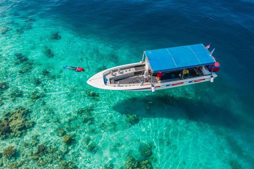 Semporna: Explore 3 Islands Tour Snorkel or Dive & Lunch - Key points at a glance