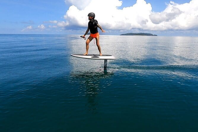 Sunset E-Foil Experience in Tanjung Aru Beach - Children, Beginners, and Balance Concerns