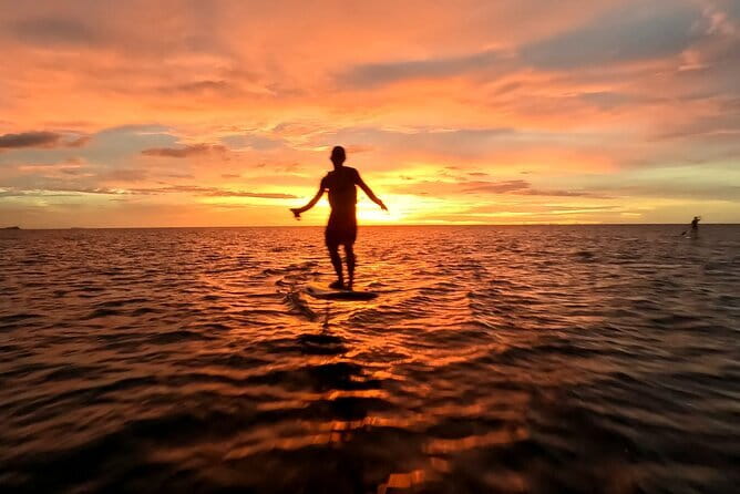 Sunset E-Foil Experience in Tanjung Aru Beach - Getting Suited Up and Briefed