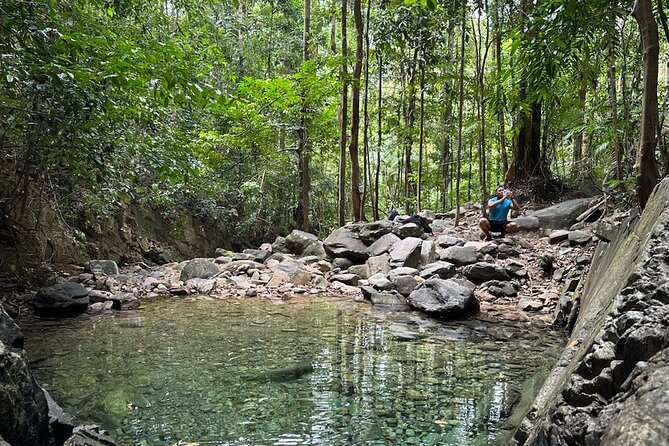 Telaga Tujuh Waterfall Half Day and Sacred Blue Pool Tour - Continuing to the upper Seven Wells