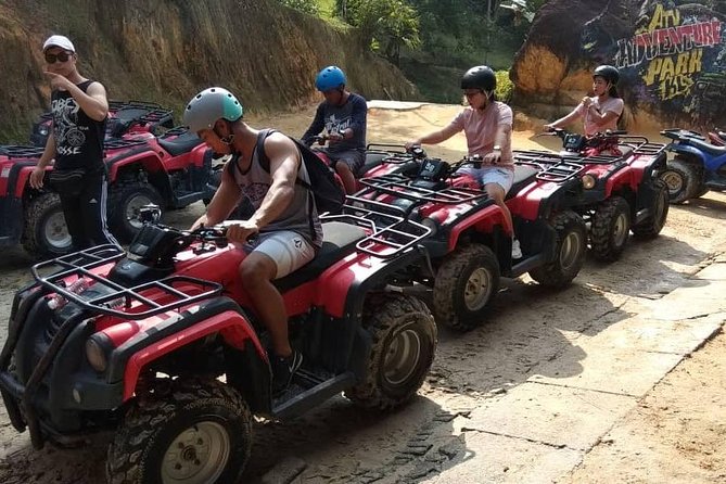 Thrilling ATV Rainforest Off-Road Experience Through Jungle Trail - The waterfall stop and the choice of routes